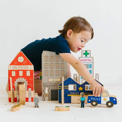 THE FRECKLED FROG - Happy Architect - Emergency Toy Set